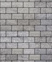 Тротуарная плитка Прямоугольник 200х100х60 мм, Шунгит