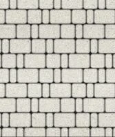 Тротуарная плитка Классико, 60 мм, белый
