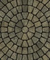 Тротуарная плитка Классико круговая, 60 мм, гранит, Старый замок