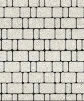 Тротуарная плитка Классико, 60 мм, гранит, белый