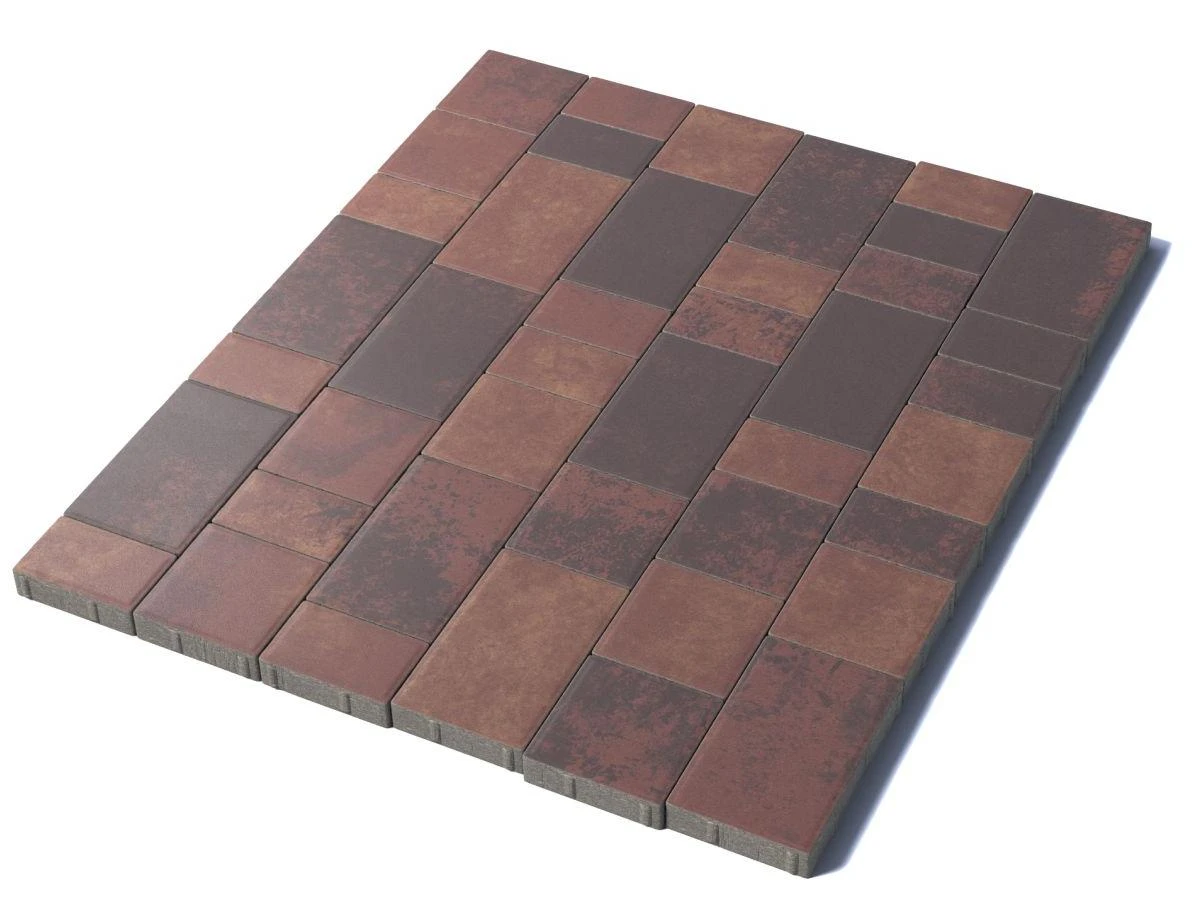 Тротуарная плитка Старый город, 40 мм, Арабская ночь