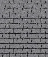 Тротуарная плитка Абрис, 60 мм, гранит, серый