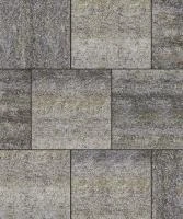Тротуарная плитка Квадрат 400х400х60 мм, Габбро