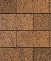 Тротуарная плитка Прямоугольник 600х300х80 мм, Арабская ночь