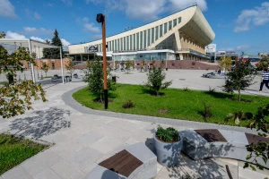 Купите квадратную тротуарную плитку от производителя компания «Выбор»