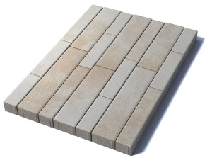 Тротуарная плитка Табула, 80 мм, Степняк