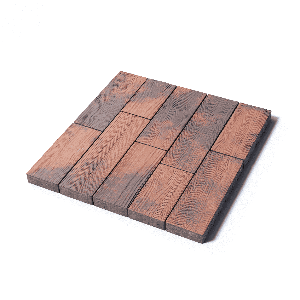Тротуарная плитка Арбор, 60 мм, Венге Тротуарная плитка Арбор, 60 мм, Венге