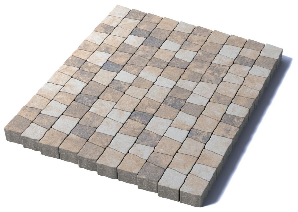 Тротуарная плитка Абрис, 60 мм, Базальт