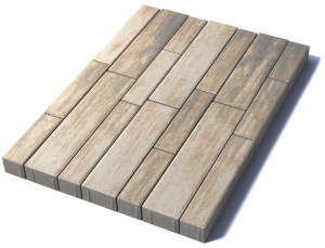 Тротуарная плитка Табула, 80 мм, Доломит