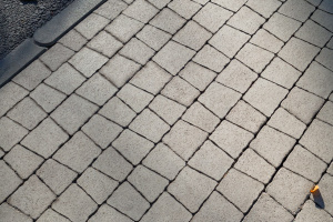 Тротуарная плитка Антик Б.3.А.6 гладкая белая Тротуарная плитка Антик Б.3.А.6 гладкая белая