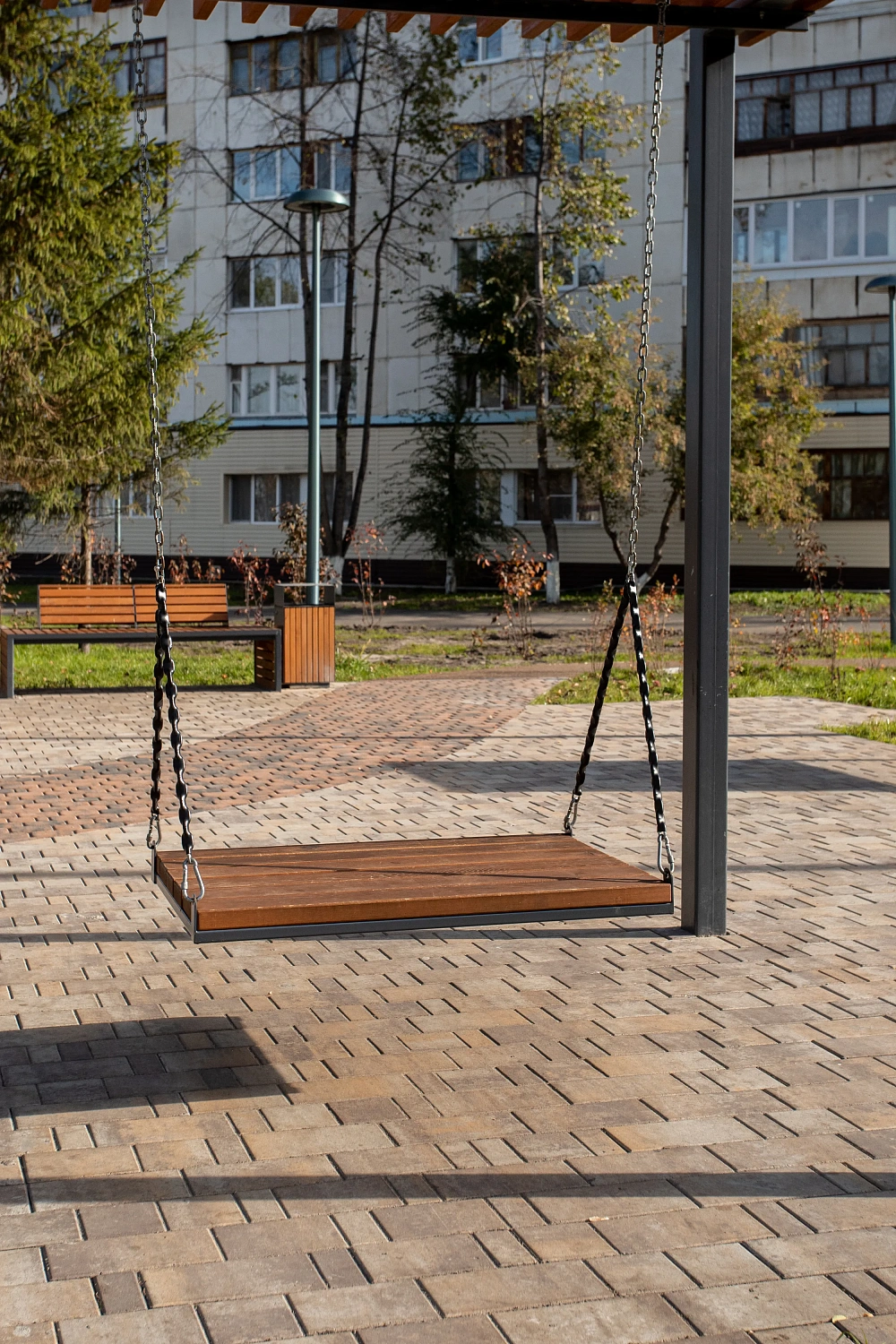 Сквер Радужный в Тюмени