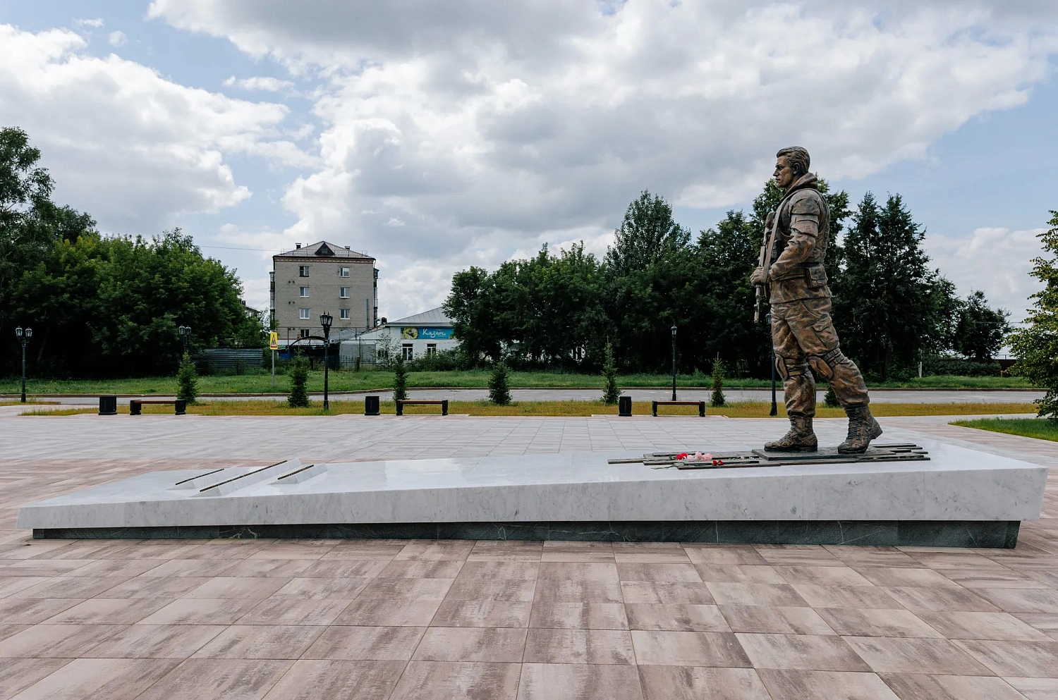 Площадь героев Специальной Военной Операции в Тобольске