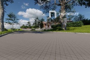 Купите квадратную тротуарную плитку от производителя «Поревит»