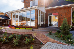 Тротуарная плитка Антик Б.3.А.6 гранит н/м листопад Тротуарная плитка Антик Б.3.А.6 гранит н/м листопад